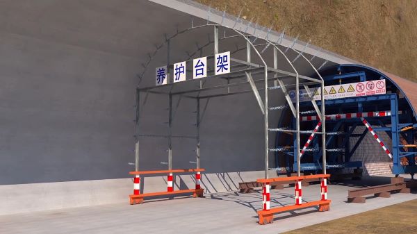 温宿县隧道施工动画制作公司 - 隧道施工工艺和施工方法 - 隧道施工汇报动画视频 - bim 工程施工动画